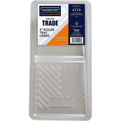 Hamilton 4" Mini Paint Roller Tray Liners - 5 Pack
