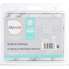 Harris Seriously Good Walls & Ceilings 4" Medium Pile Mini Paint Roller Sleeves - 10 Pack