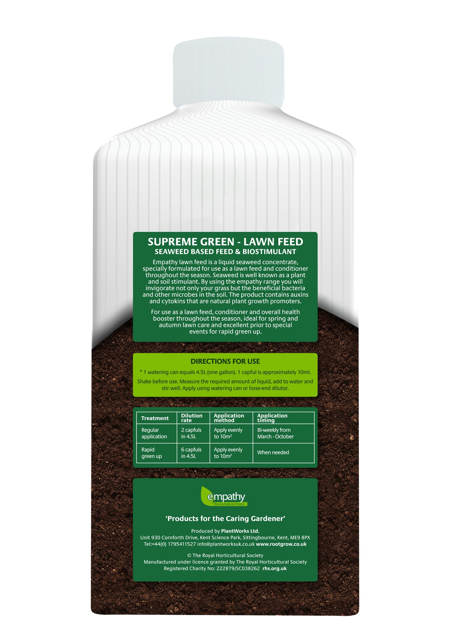 Empathy Supreme Green Lawn Feed 1 Litre