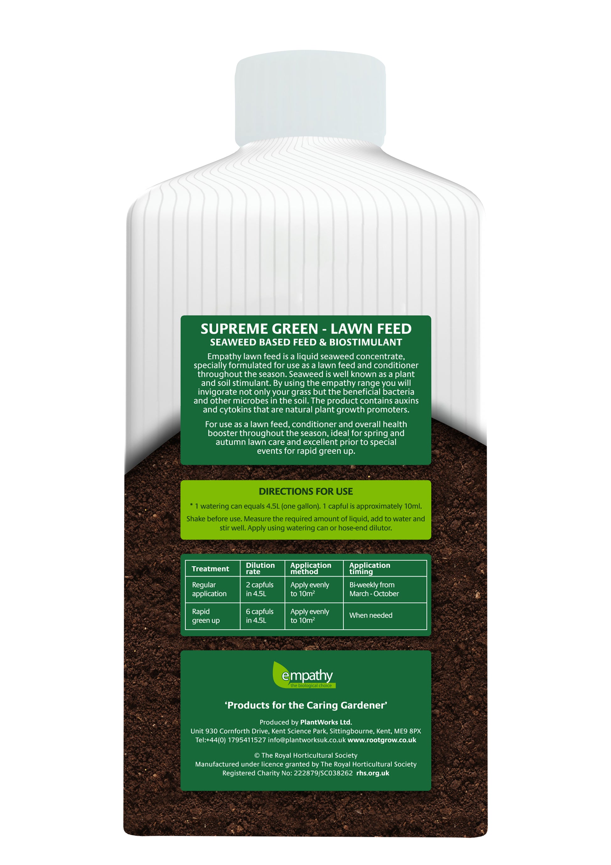 Empathy Supreme Green Lawn Feed 1 Litre