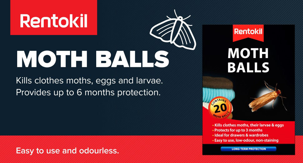Rentokil Moth Balls Pack 20