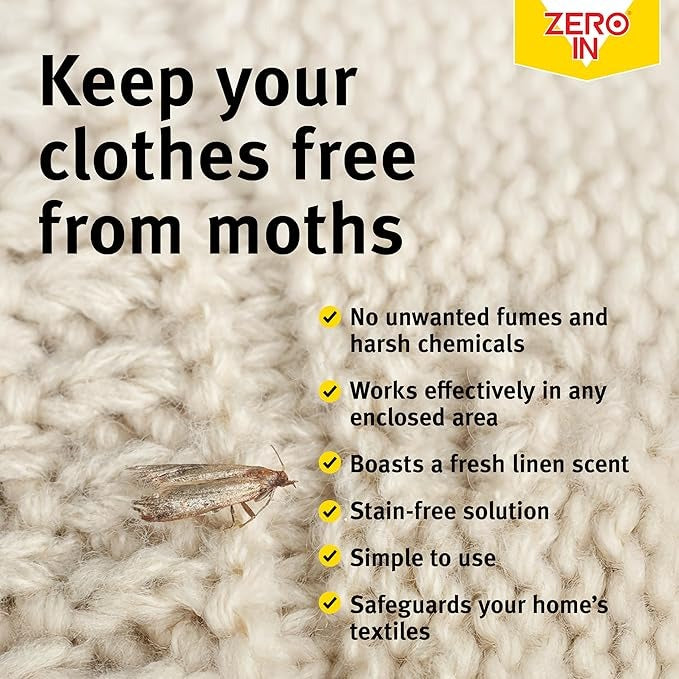 Zero In Cedar Moth Repel Hanger 2 Pack