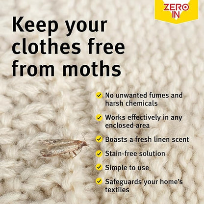Zero In Cedar Moth Repel Hanger 2 Pack
