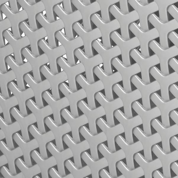 Curver Medium Rattan Storage Basket 12 Litre - Grey