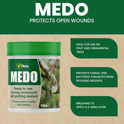 Vitax Medo Pruning Compound & Grafting Sealant - 200g