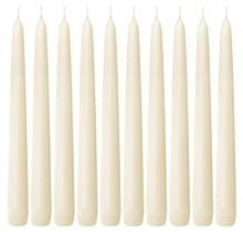 Bolsius Tapered Candles 10 Pack - Ivory