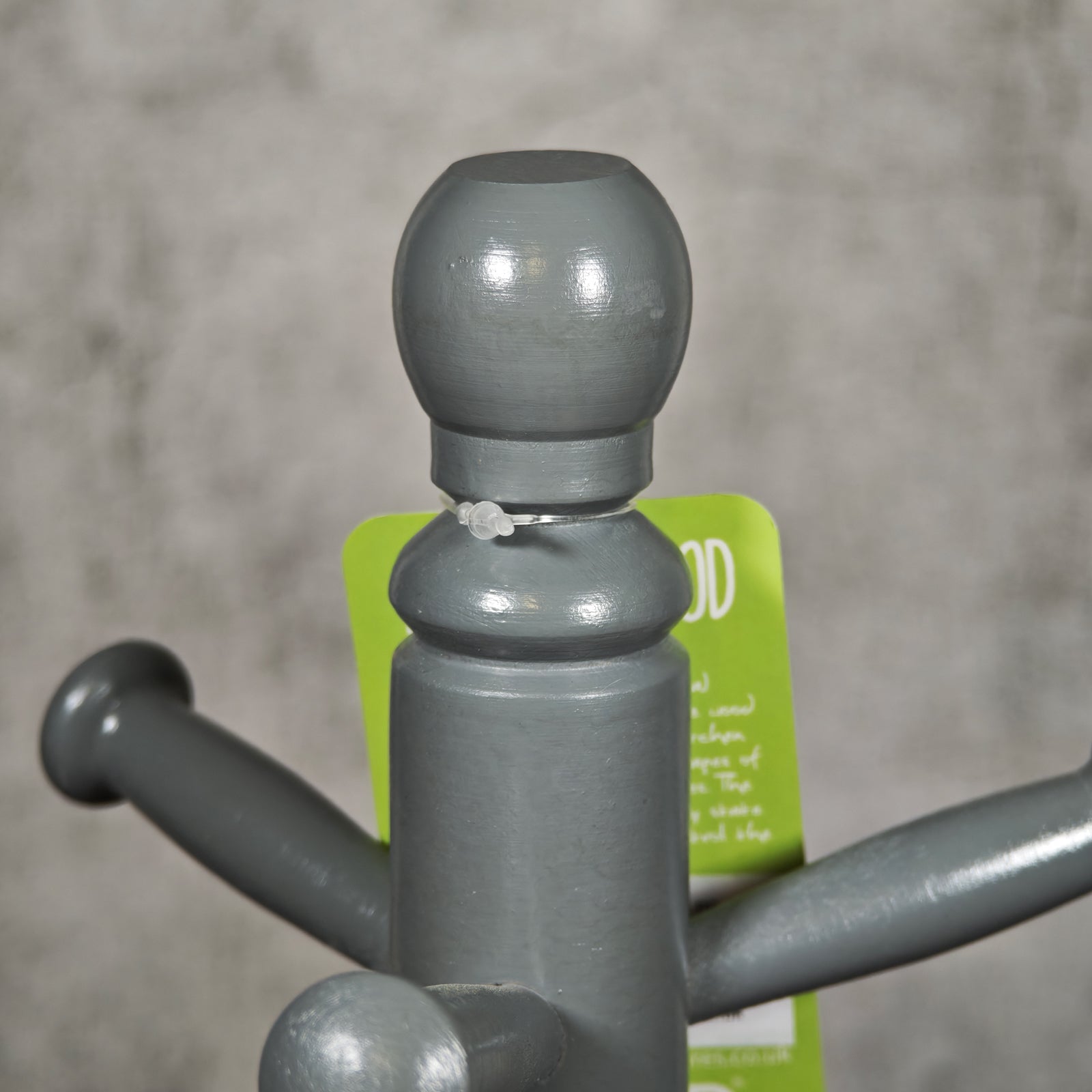 Apollo Mug Tree & Paper Towel Holder Set - Charcoal