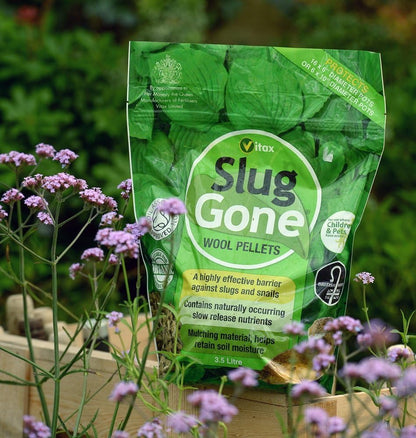 Vitax Slug Gone Wool Pellets - 3.5L