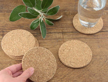 Apollo Round Cork Coasters Set of 6