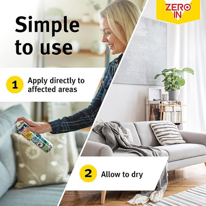 Zero In Home Flea Spray Killer Aerosol 300ml ZER026