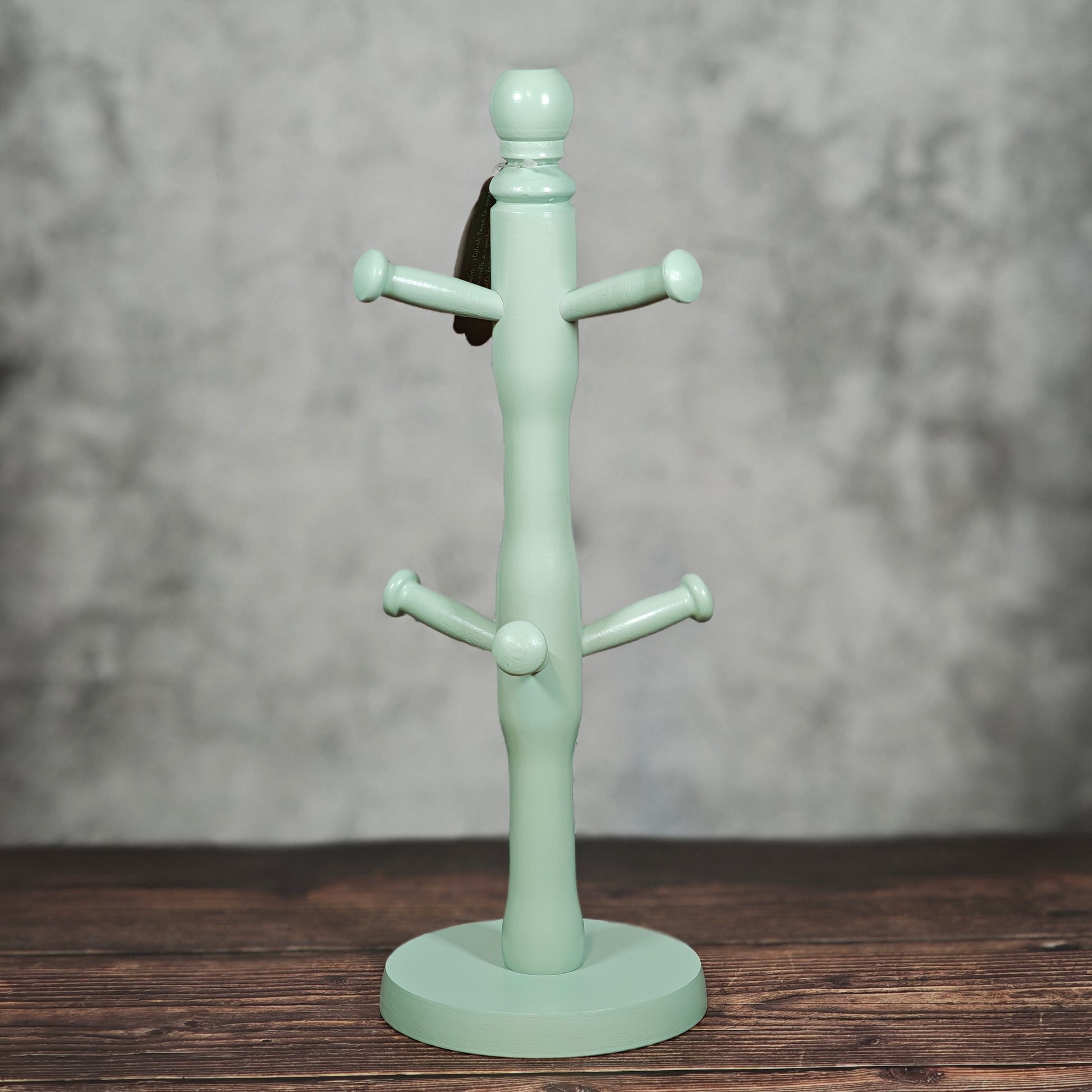 Apollo Mug Tree & Paper Towel Holder Set - Mint Green