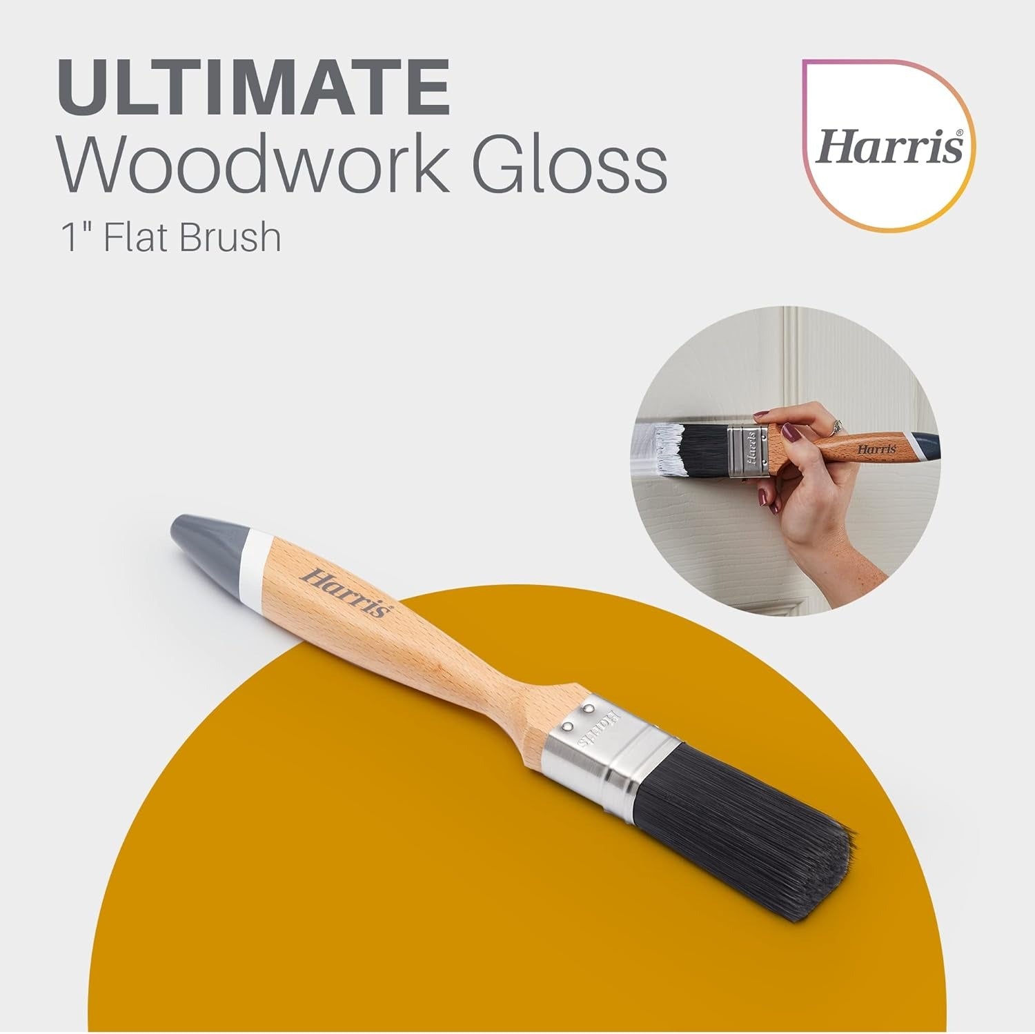 Harris Ultimate Woodwork Gloss Paint Brush 1"/25mm