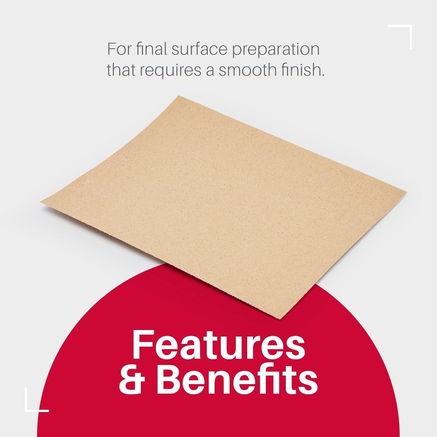 Harris Seriously Good Medium Sandpaper - 4 Pack