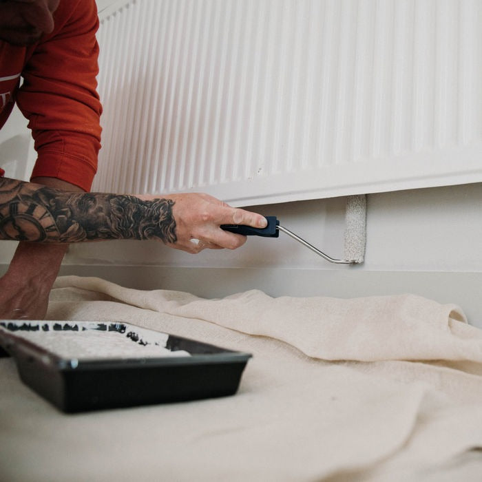 Hamilton 4" Mini Medium Pile Paint Roller Set - 7 Piece