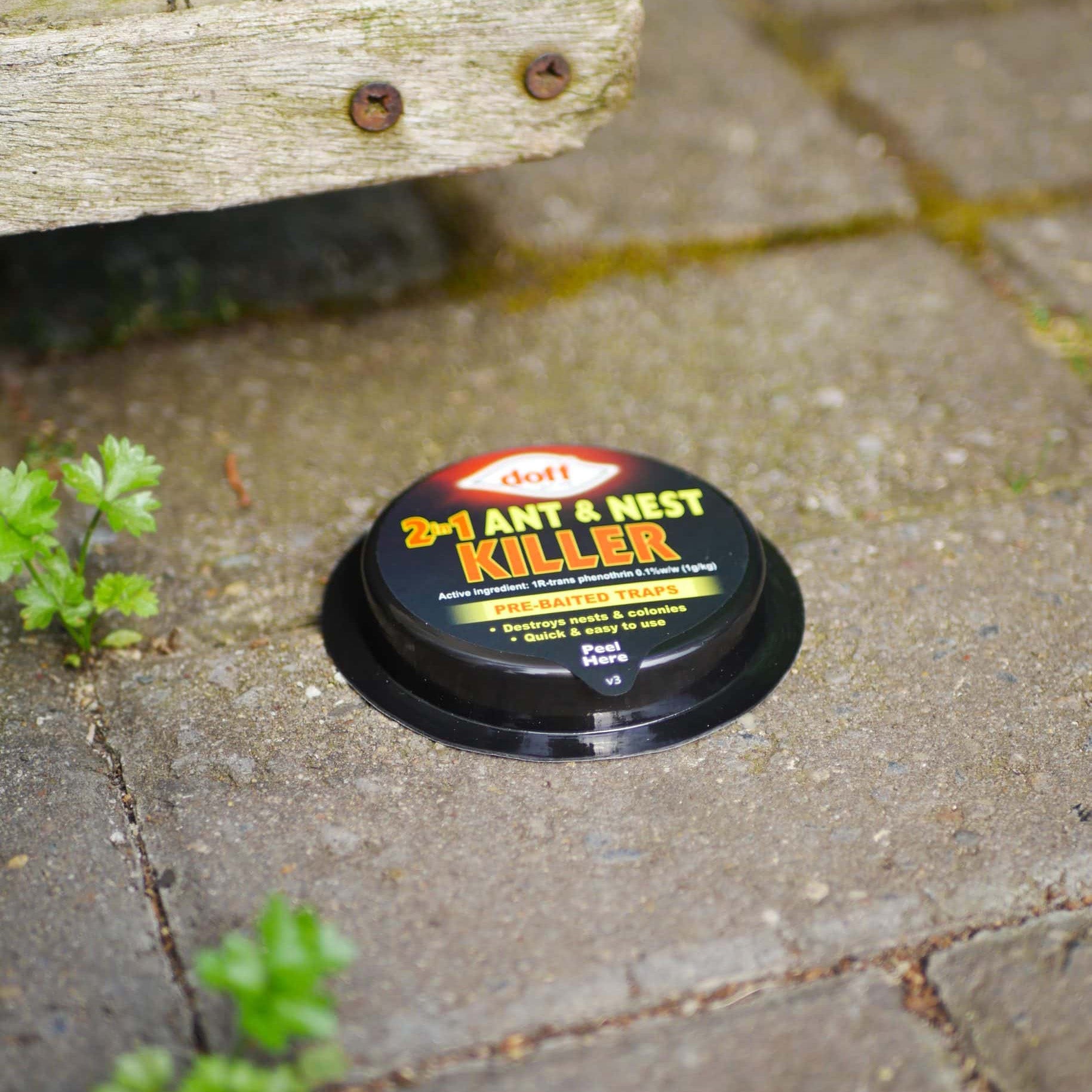 Doff 2 in 1 Ant & Nest Killer Pre Baited Traps - 4 Pack
