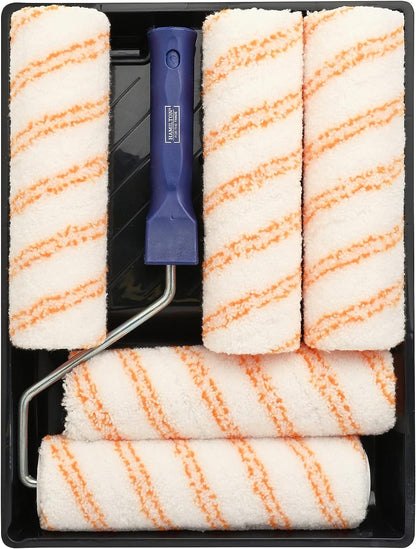 Hamilton 9" Medium Pile Paint Roller Set - 7 Piece