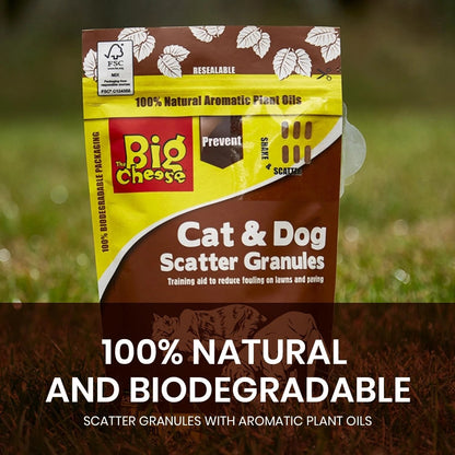 Big Cheese Cat & Dog Scatter Granules 750g STV631
