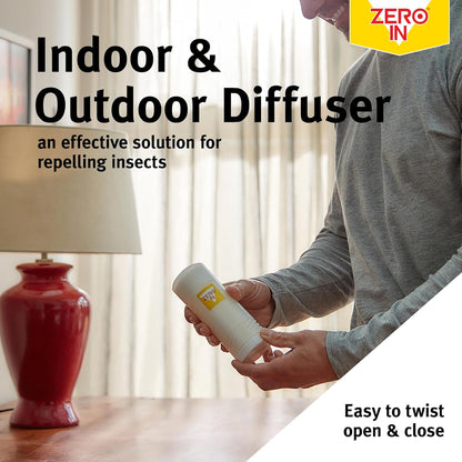 Zero In 60 Day Adjustable Citronella Diffuser