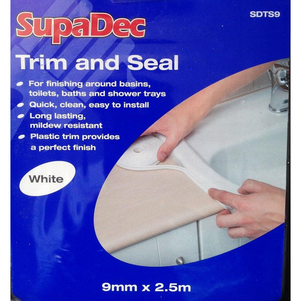 SupaDec Trim & Seal Sealant Strip 9mm x 2.5m