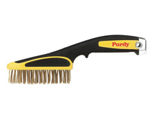 Purdy Wire Brush Stainless Steel Criss Cross Bristles Short Handled