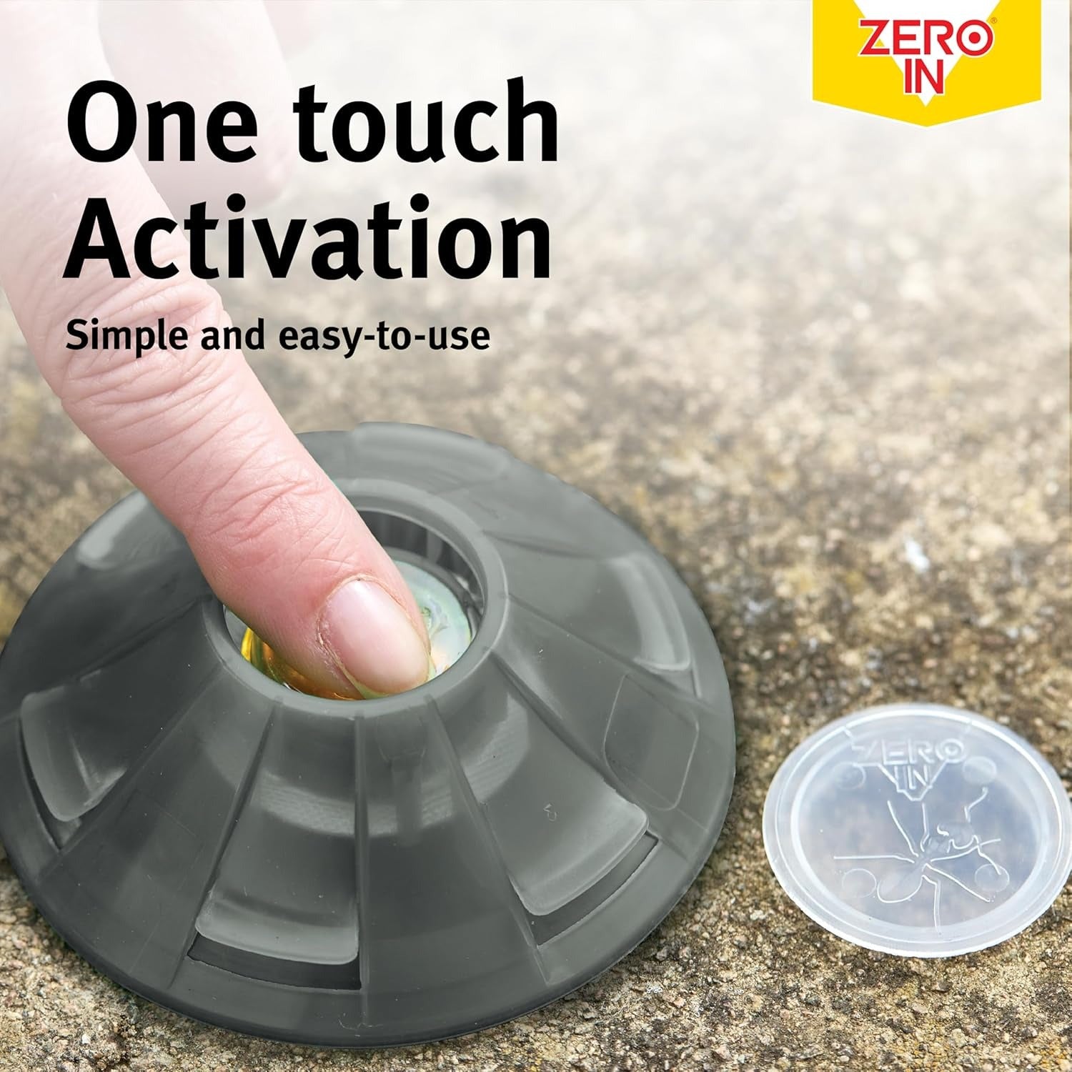 Zero In Outdoor Use Ant Bait Stations - 2 Pack 