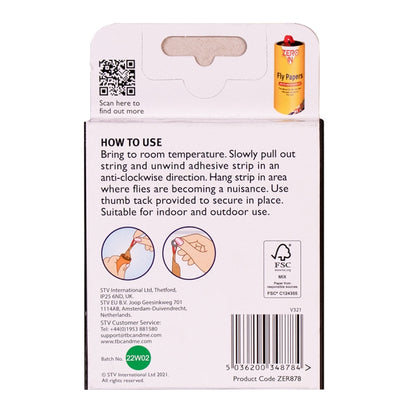 Zero In Fly Papers 8 Pack