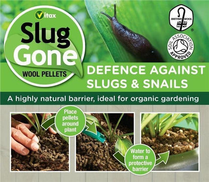 Vitax Slug Gone Wool Pellets - 3.5L