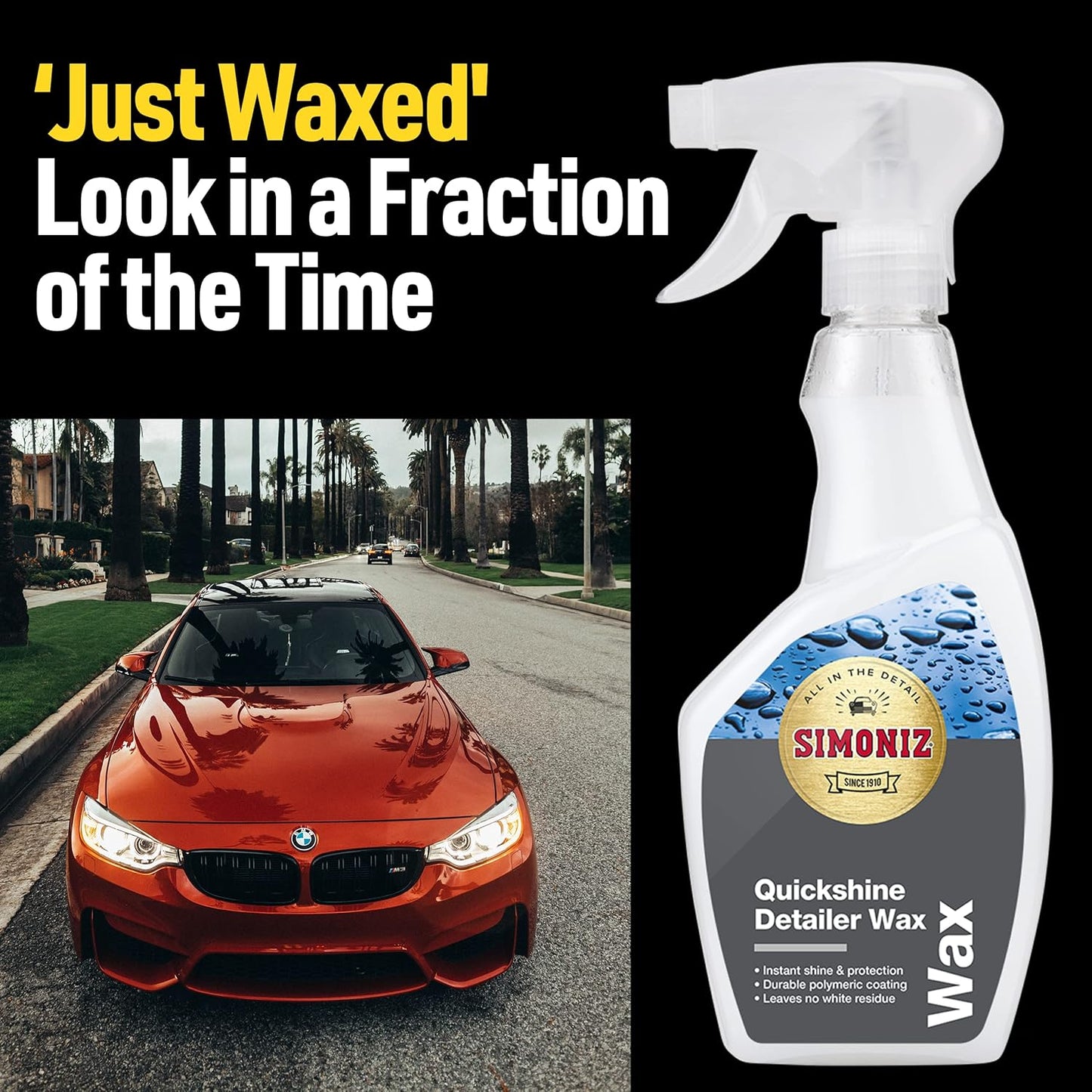 Simoniz Quick Shine Detailer Wax - 500ml