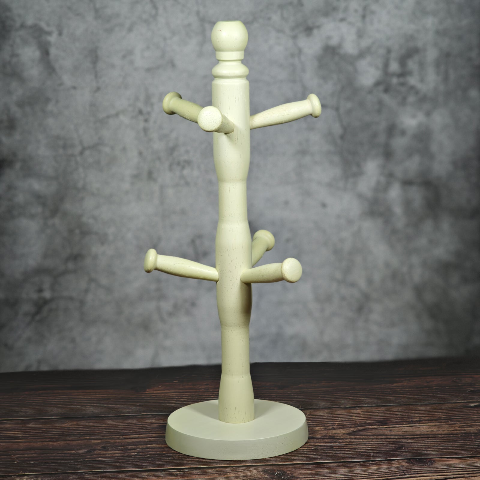 Apollo Mug Tree & Paper Towel Holder Set - Cream
