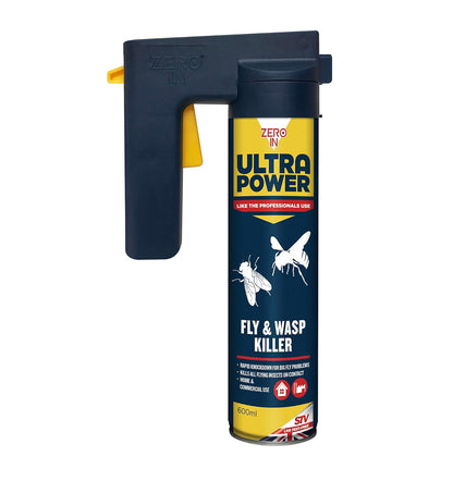 Zero In Ultra Power Fly & Wasp Killer Trigger Spray - 600ml
