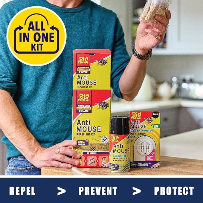 The Big Cheese Anti Mouse Repellent Kit