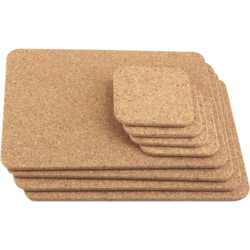 Apollo Cork Placemats and Coasters Set of 4