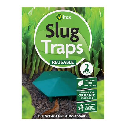 Vitax Slug Traps - 2 Pack