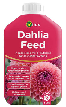 Vitax Dahlia Feed Liquid Concentrate 1 Litre  