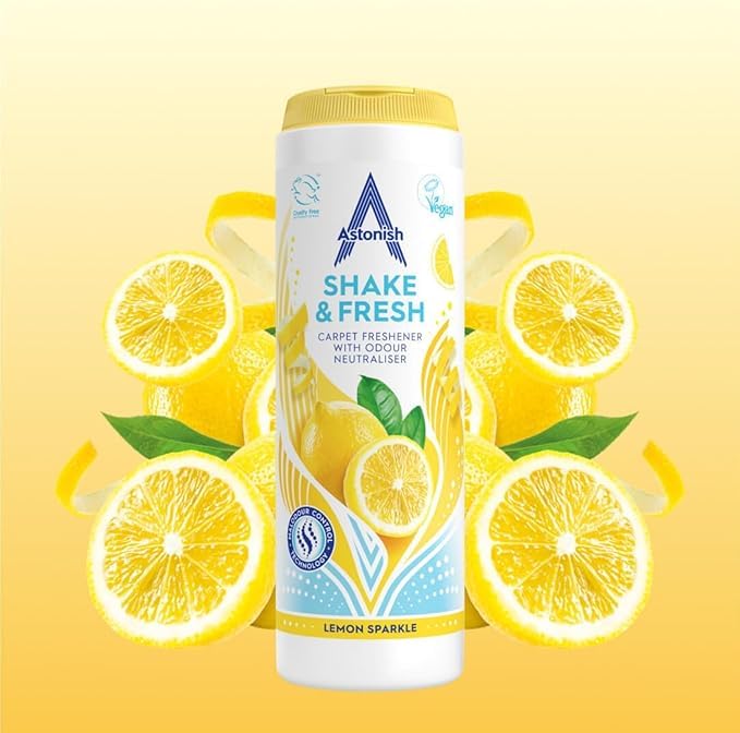 Astonish Shake & Fresh - Lemon Sparkle 350g