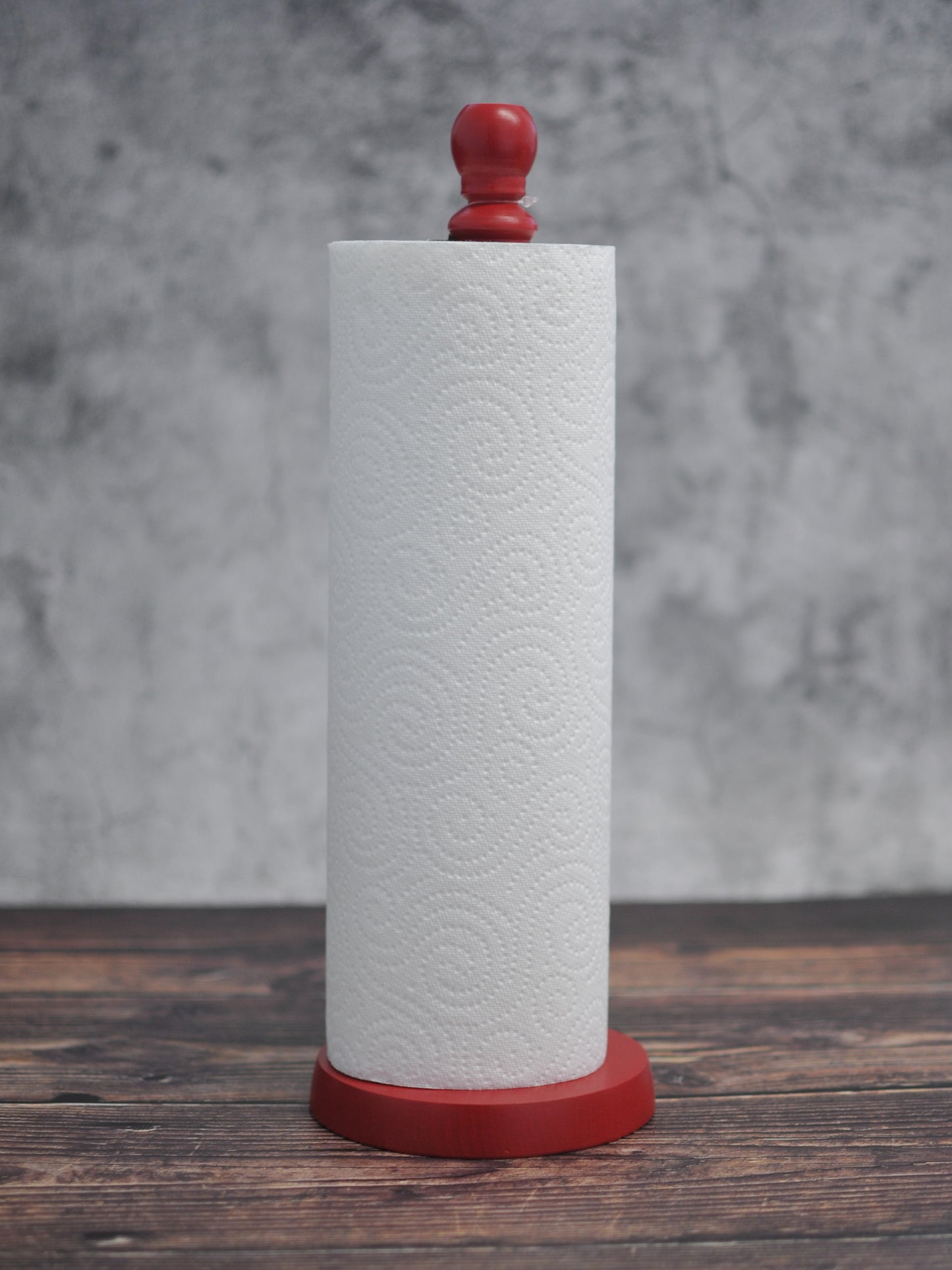 Apollo Mug Tree & Paper Towel Holder Set - Red