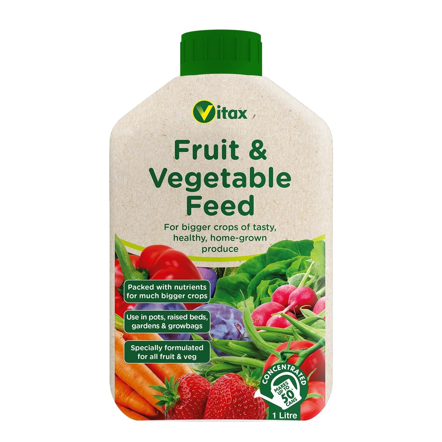 Vitax Fruit & Vegetable Feed Liquid Concentrate 1 Litre