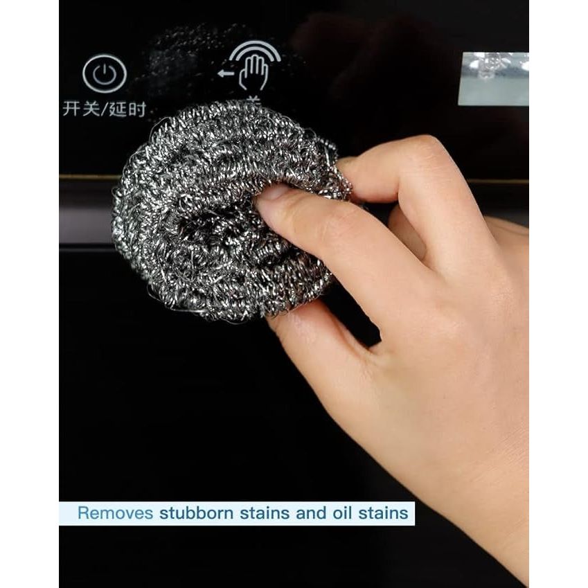 Spontex Essential Tough Scourer Pack 4