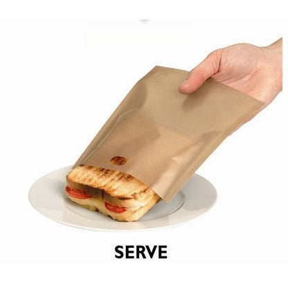 Toasting Bags - Reusable 100 times - 2 Bags