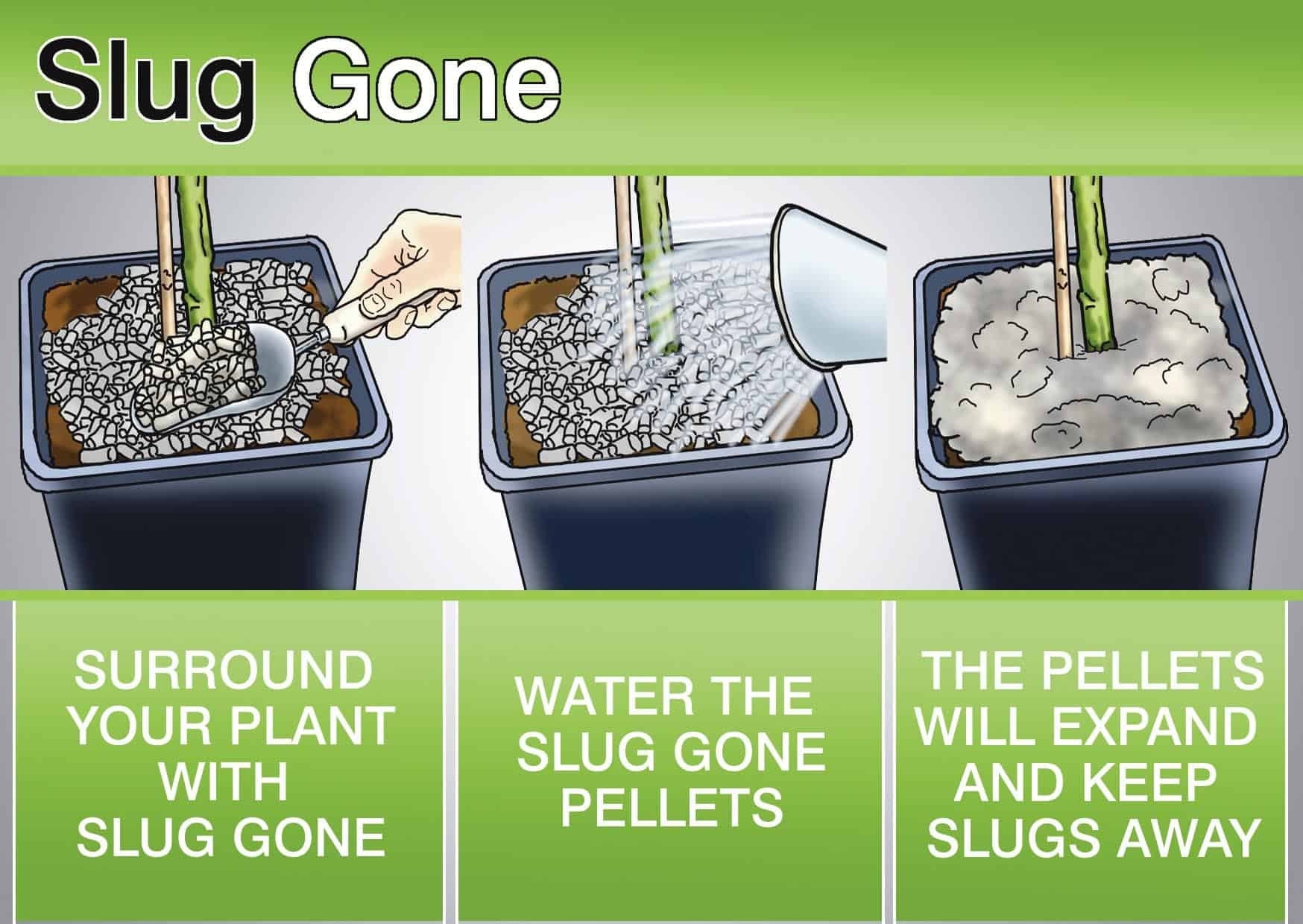 Vitax Slug Gone Wool Pellets - 3.5L