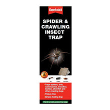 Rentokil Spider & Crawling Insect Trap - Pack of 3 Traps