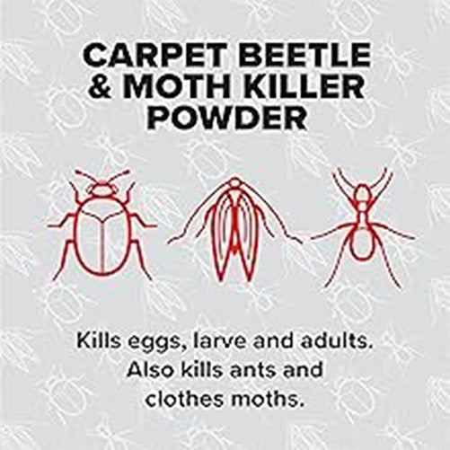 Rentokil Carpet Beetle & Moth Killer Powder 150g