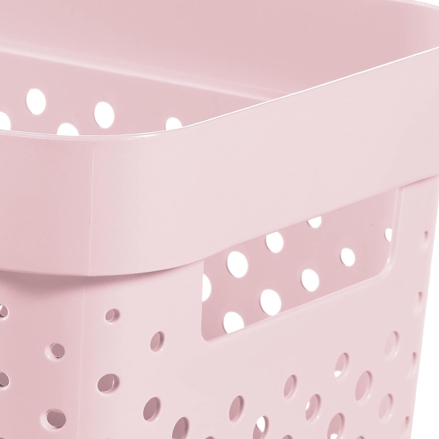Curver Infinity Dots Medium Storage Basket 11 Litre - Pink