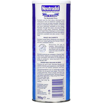 Neutradol Carpet Freshener & Deodorizer 350g - Original