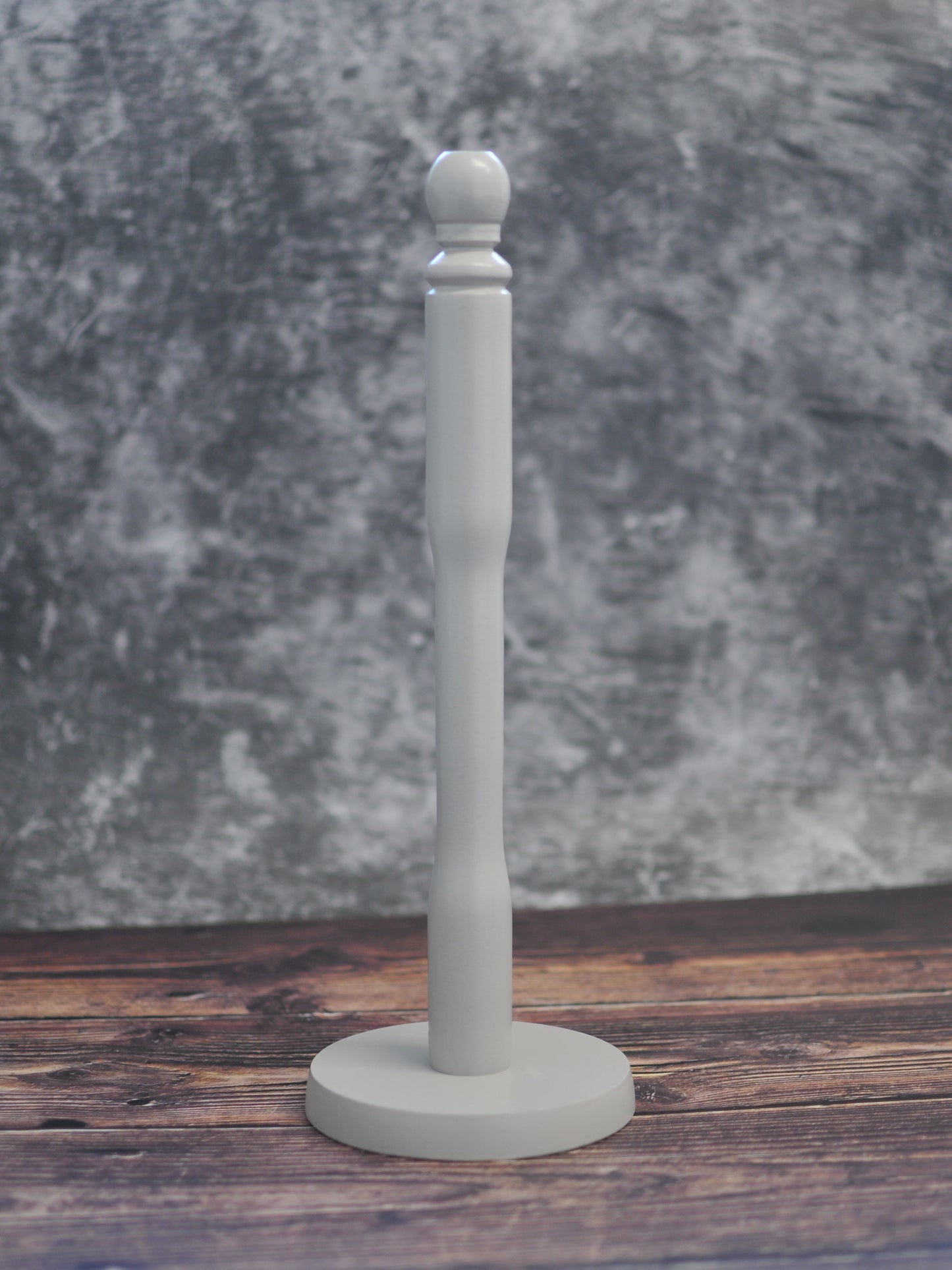 Apollo Beech Wood Paper Towel Holder - Grey