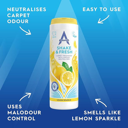 Astonish Shake & Fresh - Lemon Sparkle 350g