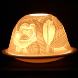 Nordic Lights Candle Holder Shade With Plate - Various Designs 