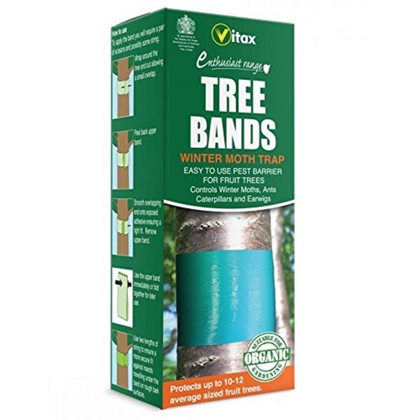 Vitax Tree Grease Bands Winter Moth Trap - 2 x 1.75m