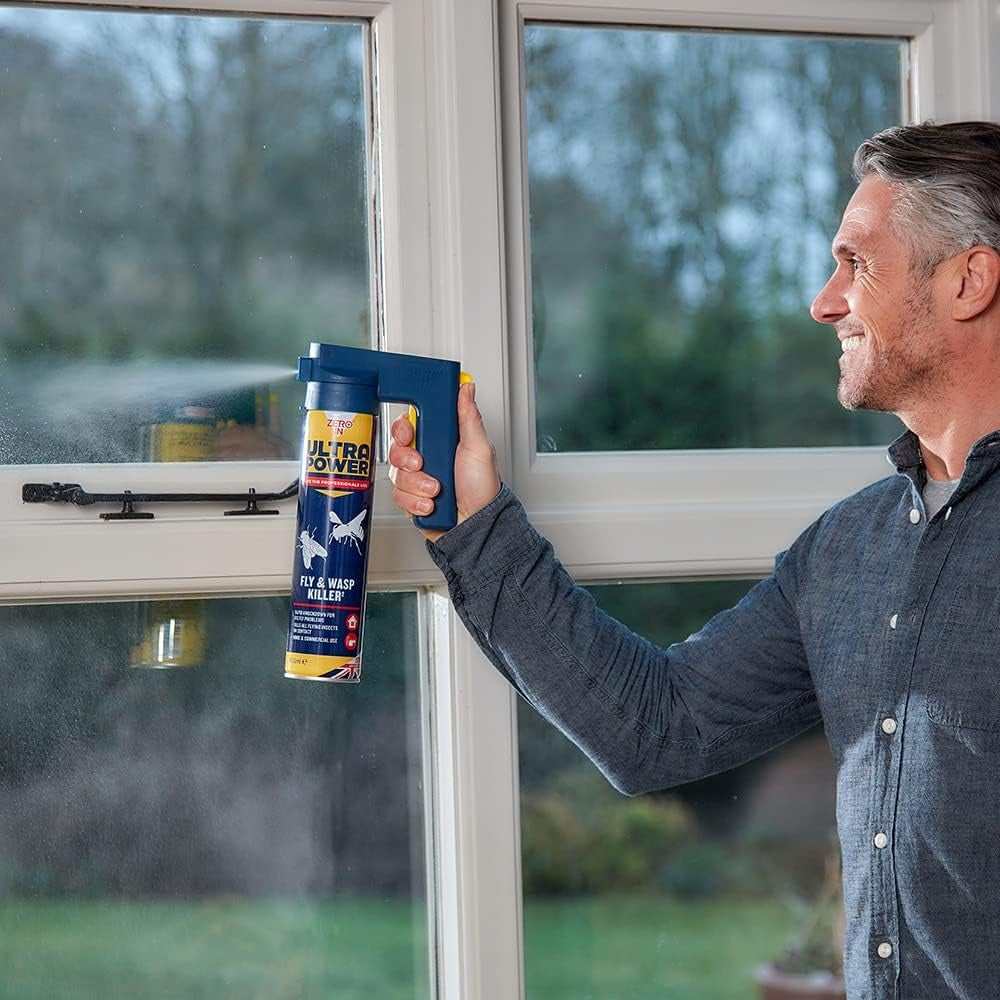 Zero In Ultra Power Fly & Wasp Killer Trigger Spray - 600ml