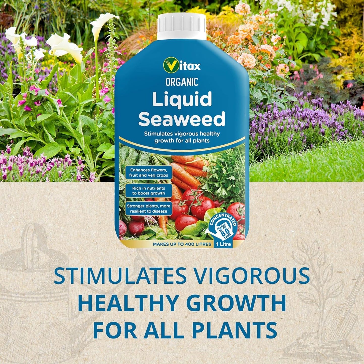 Vitax Organic Liquid Seaweed 1 Litre